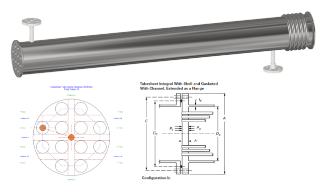 Design calculation shell tube heat exchanger